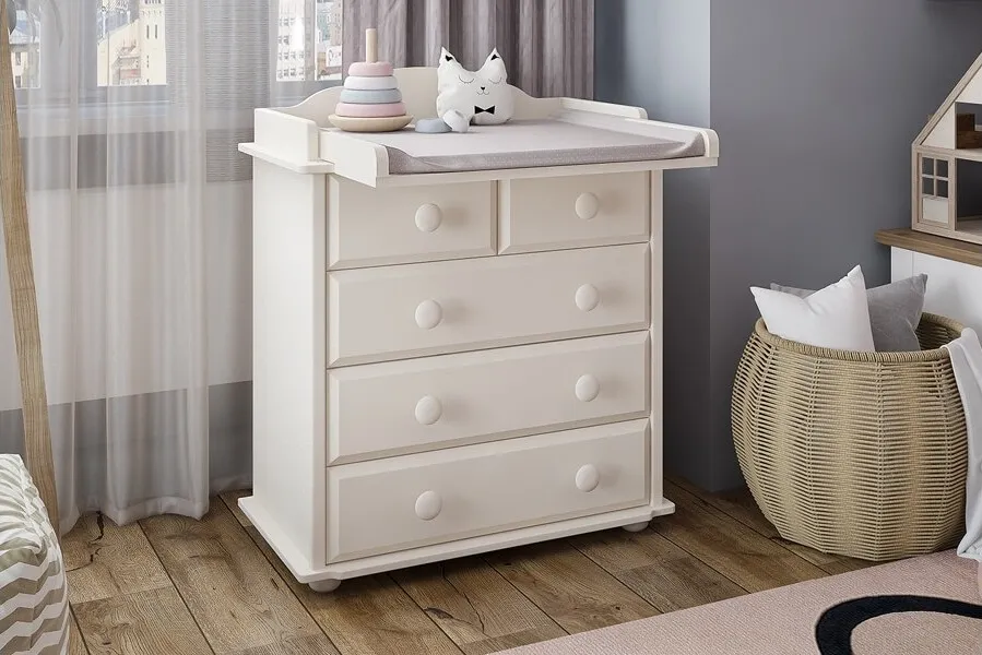 Комод с пеленальным столиком Комод с пеленальным столиком