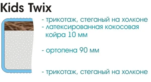 Матрас Kids Twix 900х1900