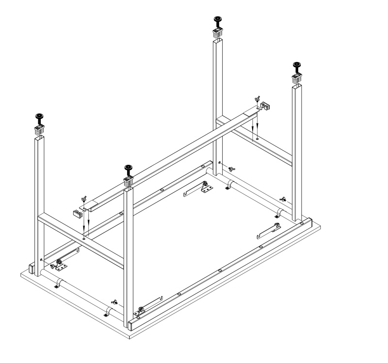 Стол раскладной "Брион №1" Дуб Бонифаций